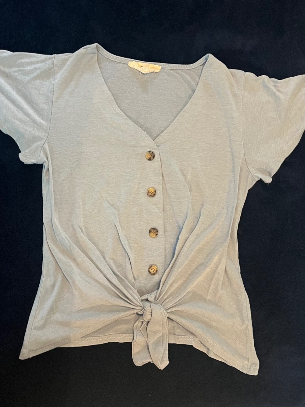 Light blue casual top